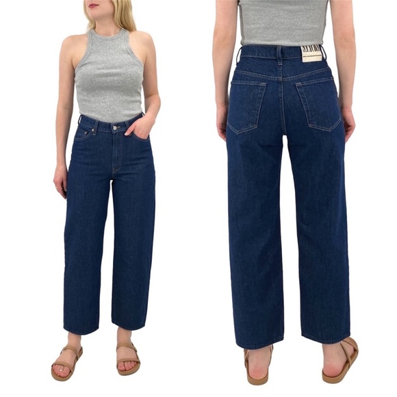MOTHER Denim - Snacks MOTHER Jeans Double Stack Ankle Cold Brew Tapered High Rise Size 25